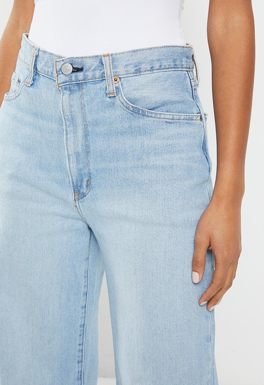 Levi’s® - Ribcage wide leg za far and wide - light Indigo