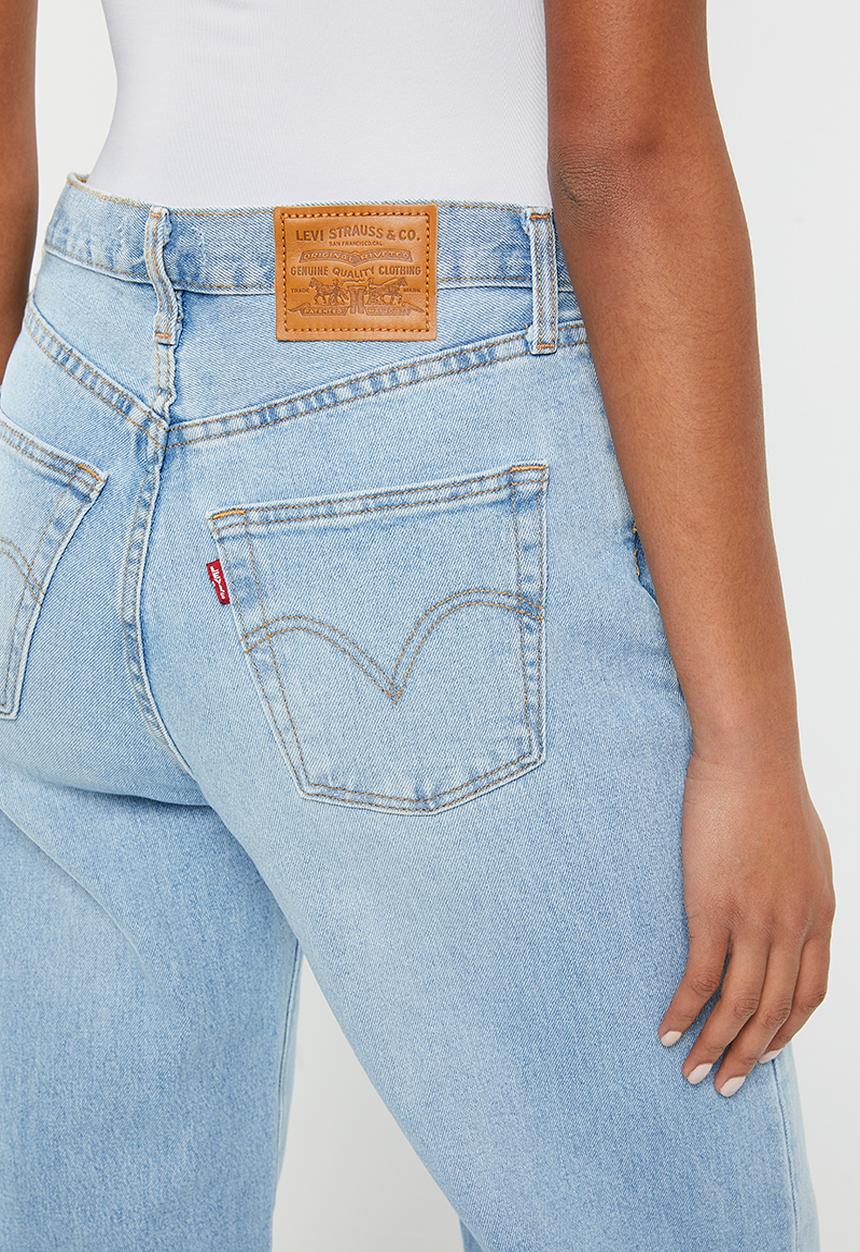 Levi’s® - Ribcage wide leg za far and wide - light Indigo