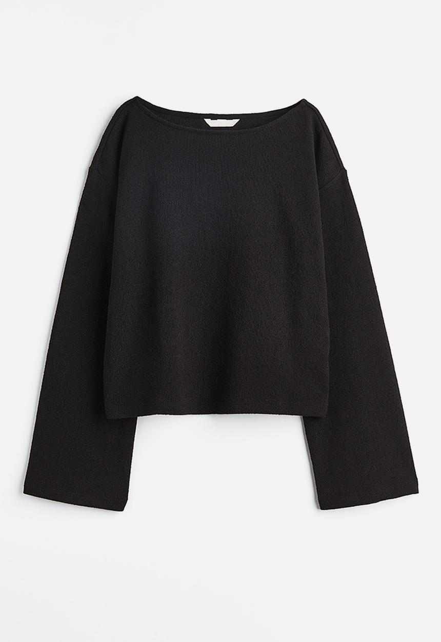 H&M - Boxy jumper - black