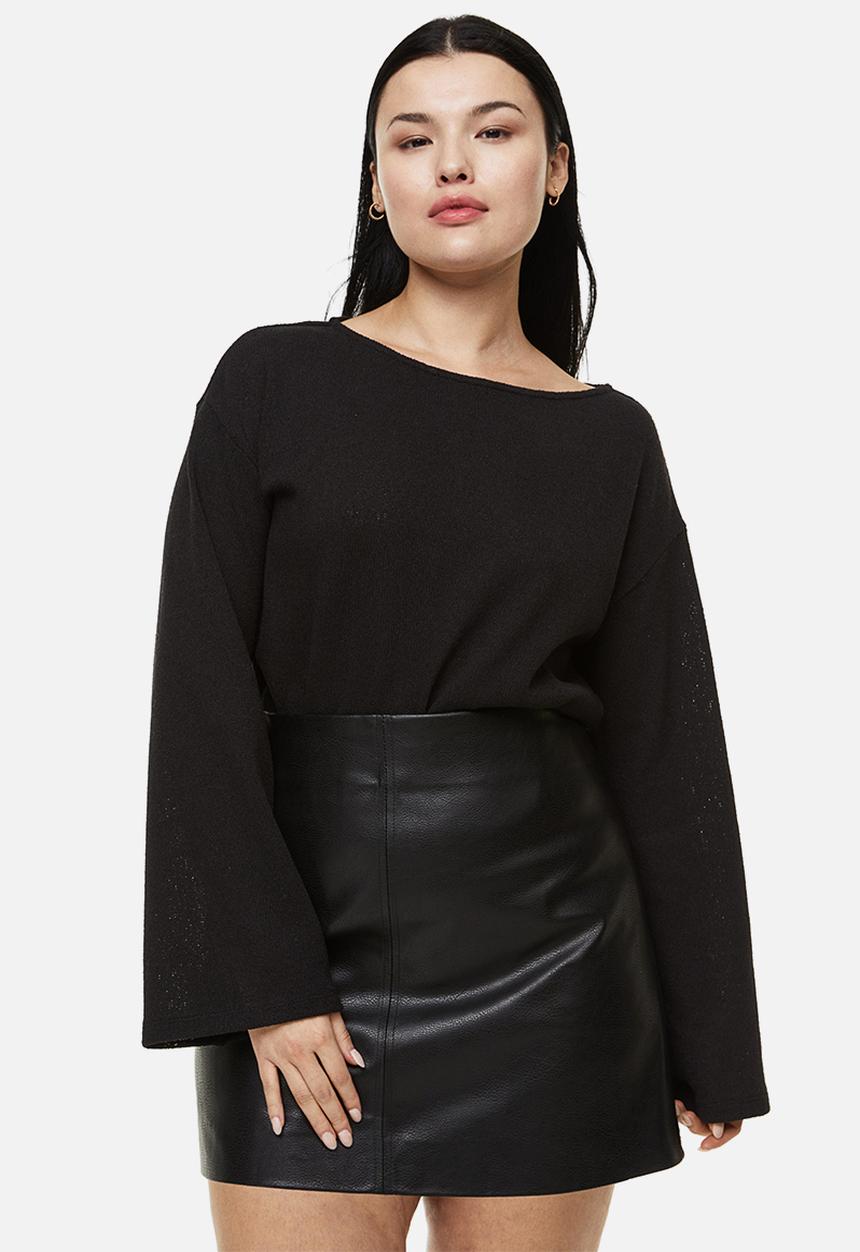 H&M - Boxy jumper - black