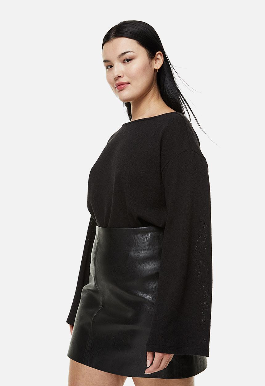 H&M - Boxy jumper - black