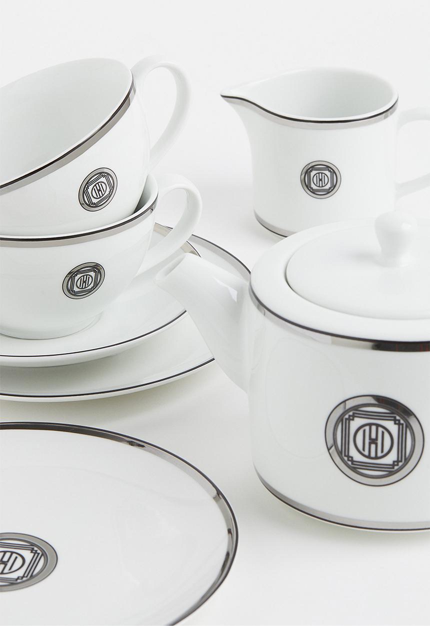 H&M - Porcelain milk jug - multi,white