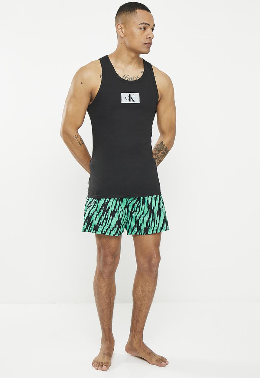 Calvin Klein - Tank top boxer set - black & white