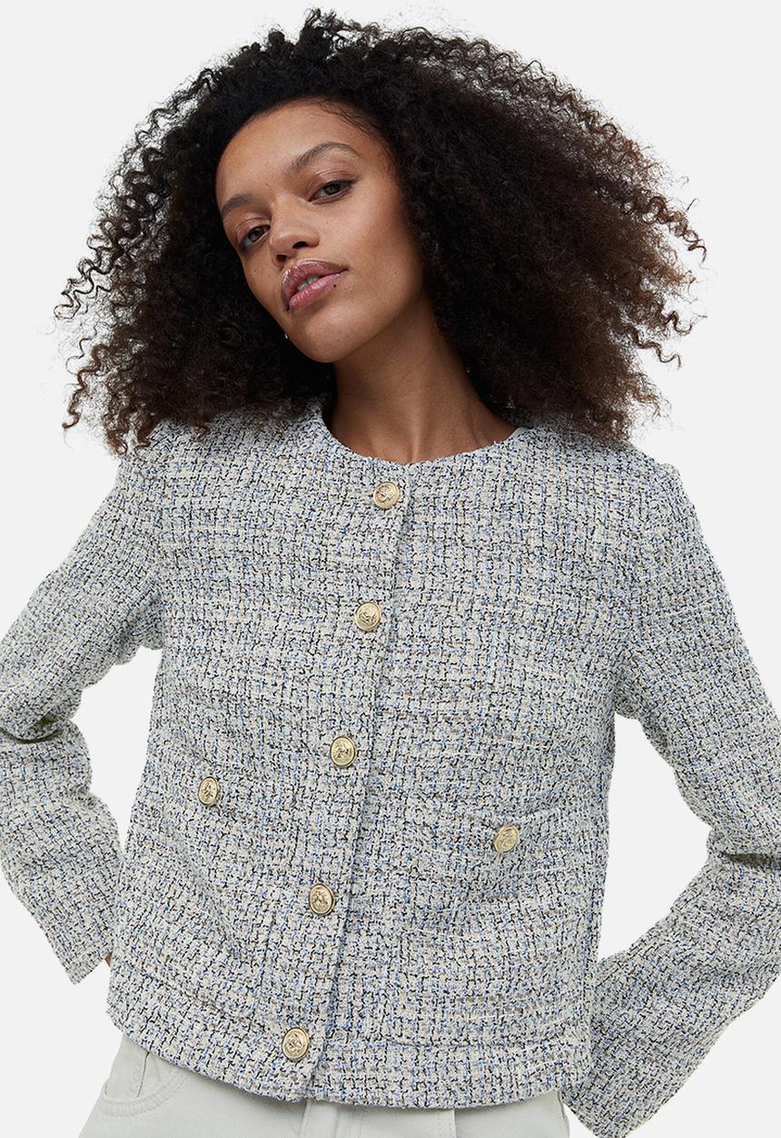 H&M - Bouclé jacket - greige 