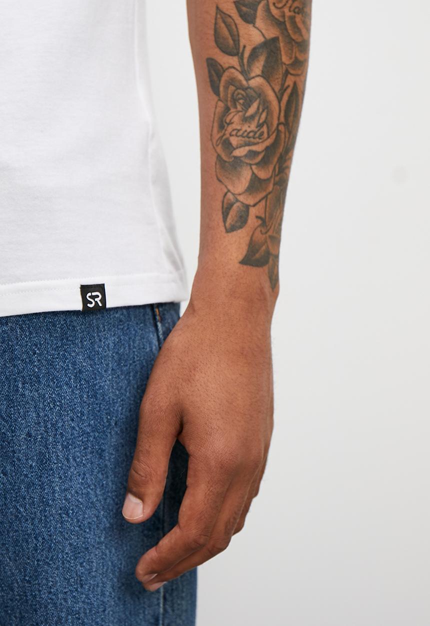 STYLE REPUBLIC - SR original logo print - white