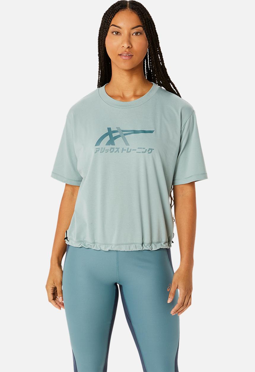 ASICS - Tiger tee - ocen haze/foggy teal