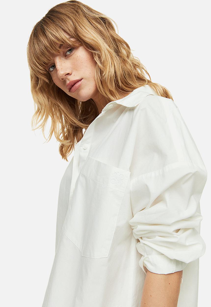 H&M - Cotton shirt - white
