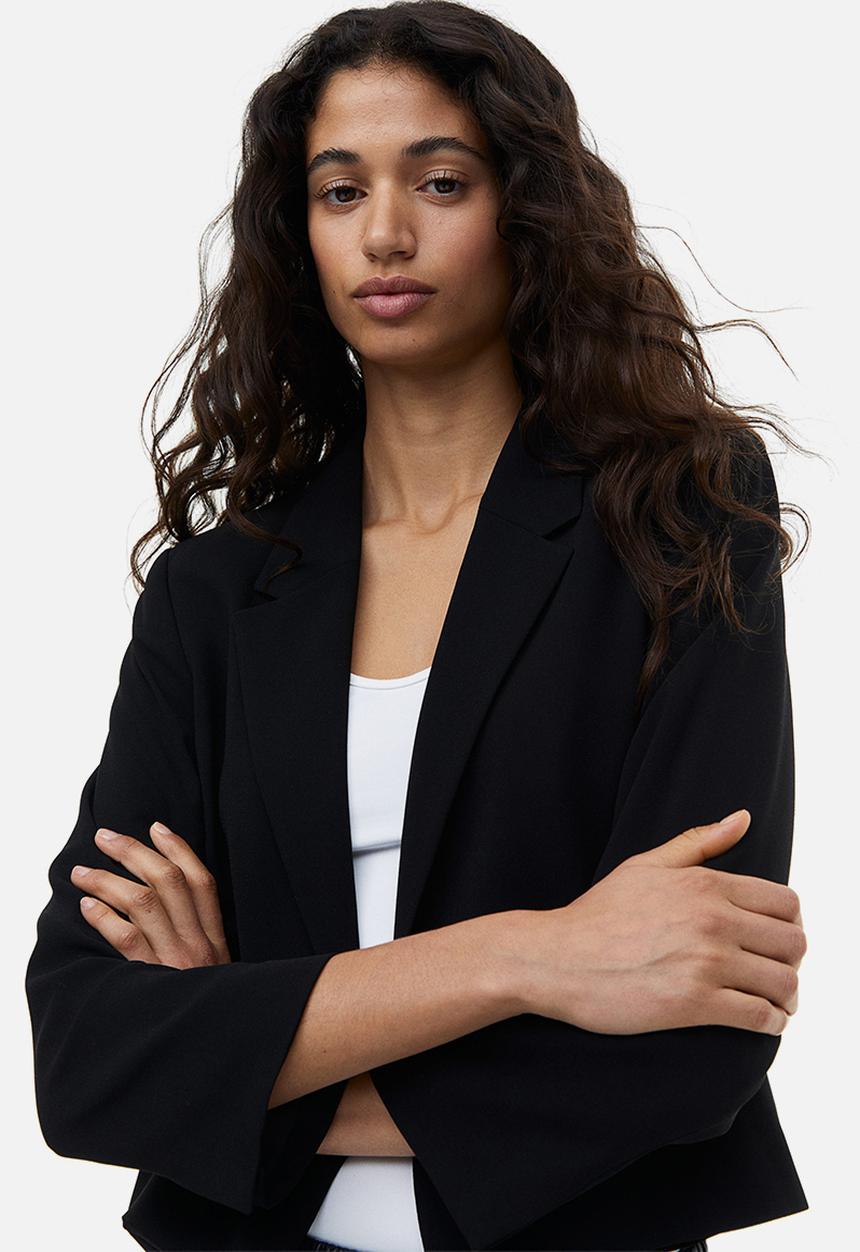 H&M - Short jacket - black