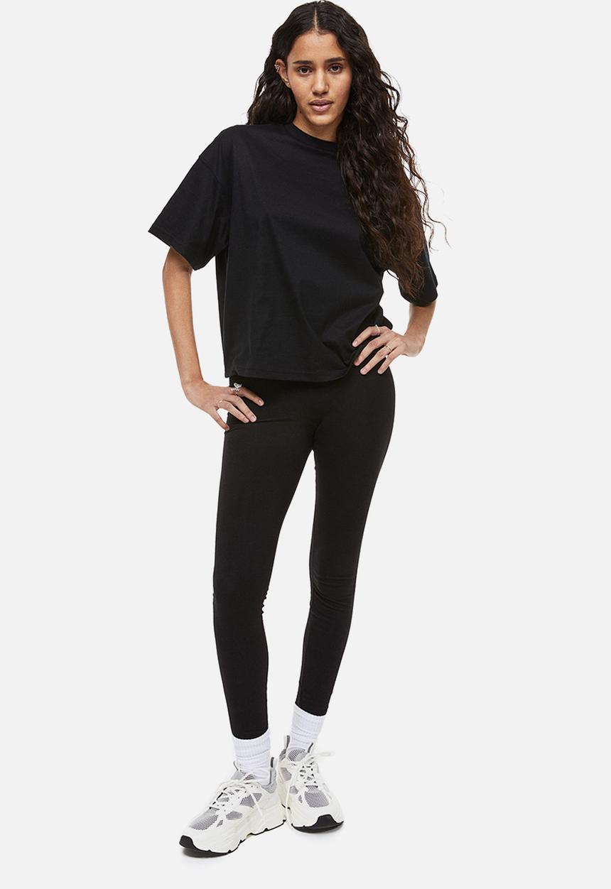 H&M - Oversized T-shirt - black