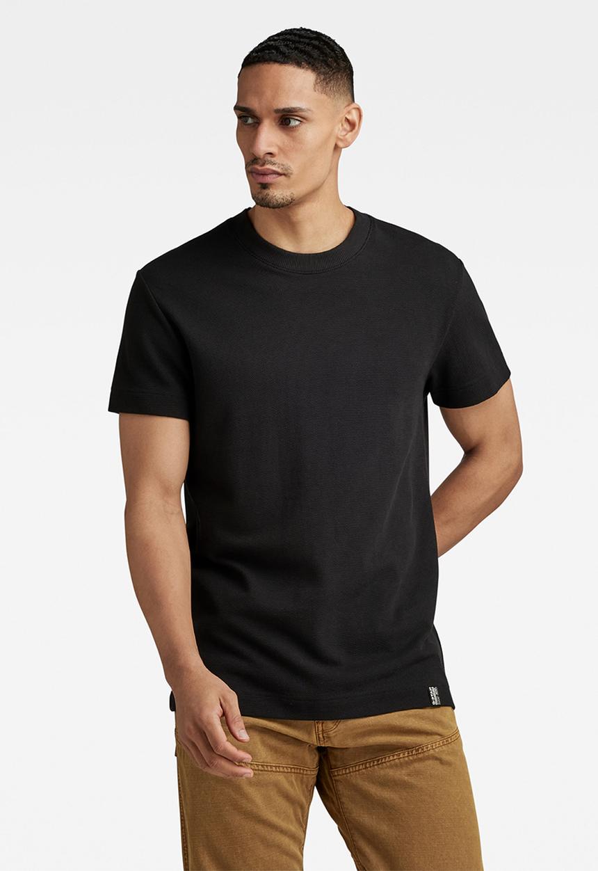 G-STAR - Essential pique r t nelson pique o - dk black