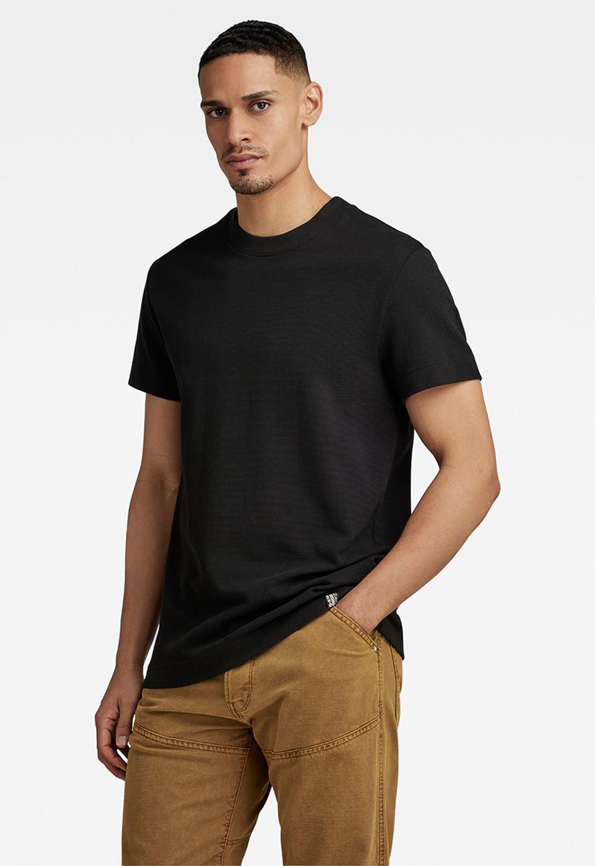 G-STAR - Essential pique r t nelson pique o - dk black