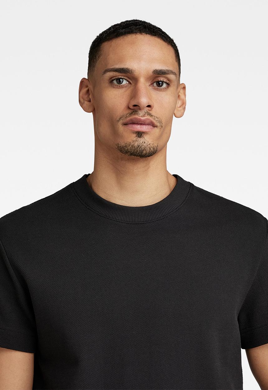 G-STAR - Essential pique r t nelson pique o - dk black