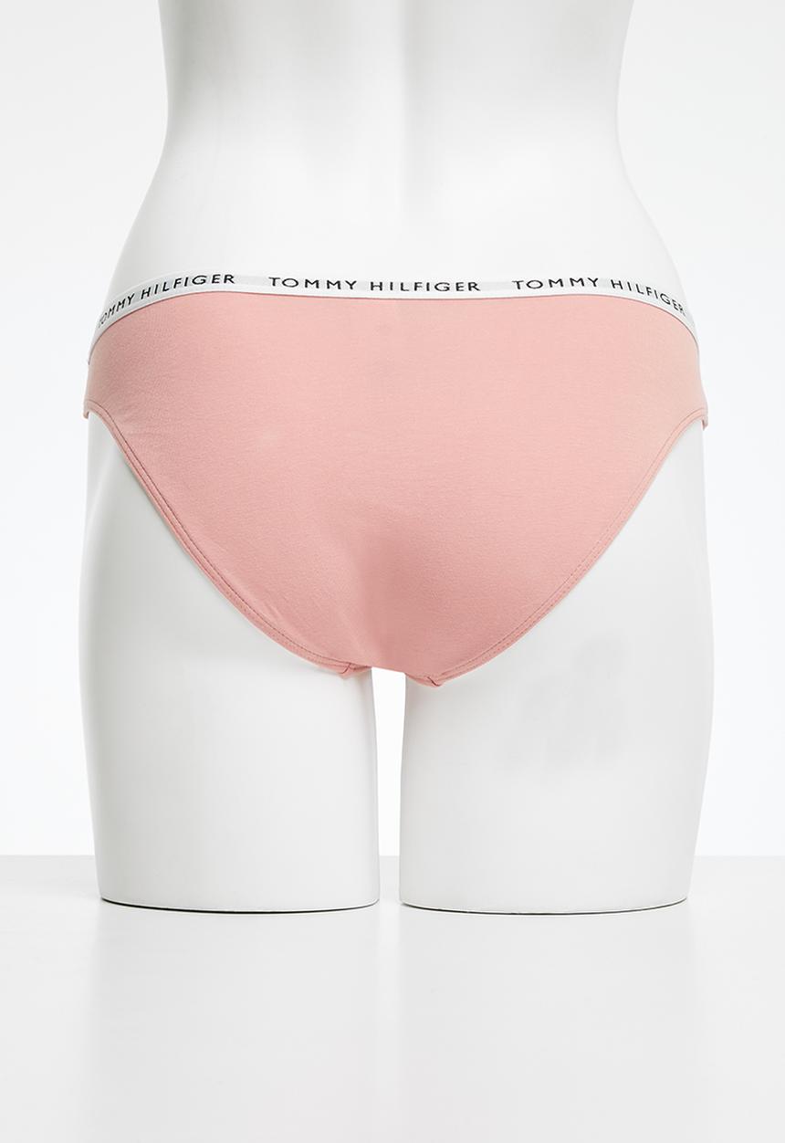 Tommy Hilfiger - 3 Pack bikini - flora pink/oat milk/black