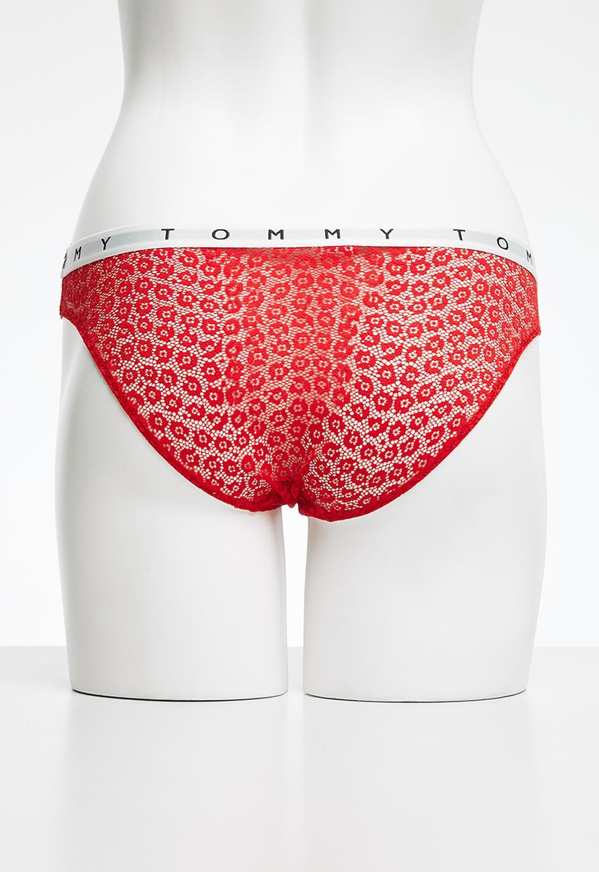 Tommy Hilfiger - 3 Pack bikini - dp crimson/twilight/sky blue