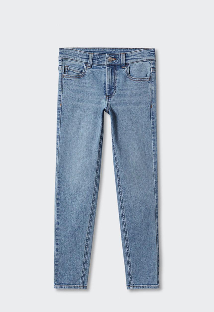 MANGO - Jeans slim - medium blue