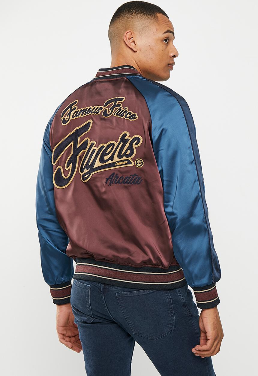 Superdry. - Vintage suikajan jacket - deep burgundy