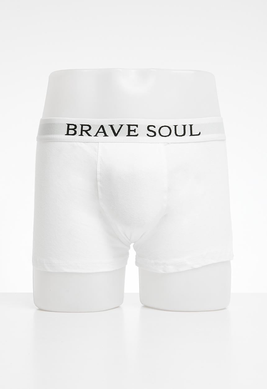 Brave Soul - 3-Pack MBX-451clarkb - white/grey marl/black 