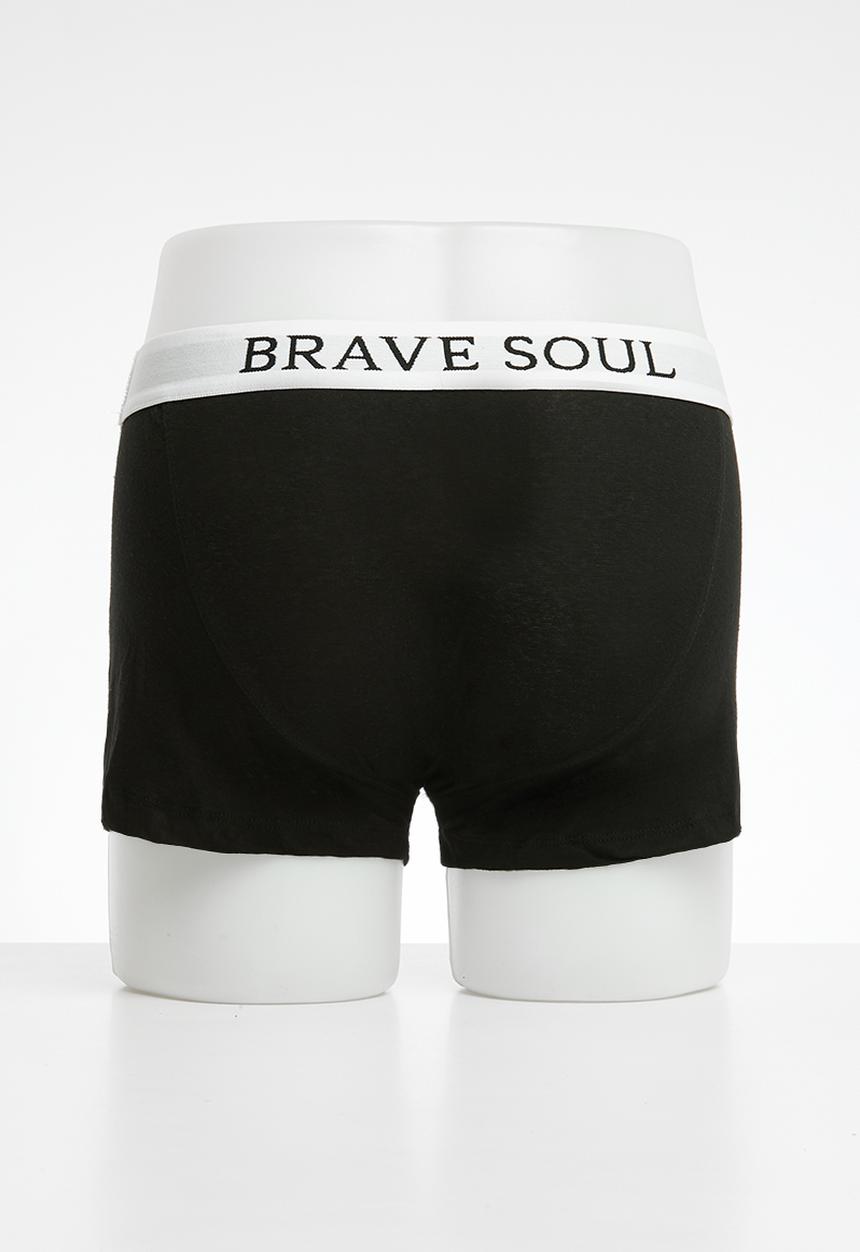 Brave Soul - 3-Pack MBX-451clarkb - white/grey marl/black 