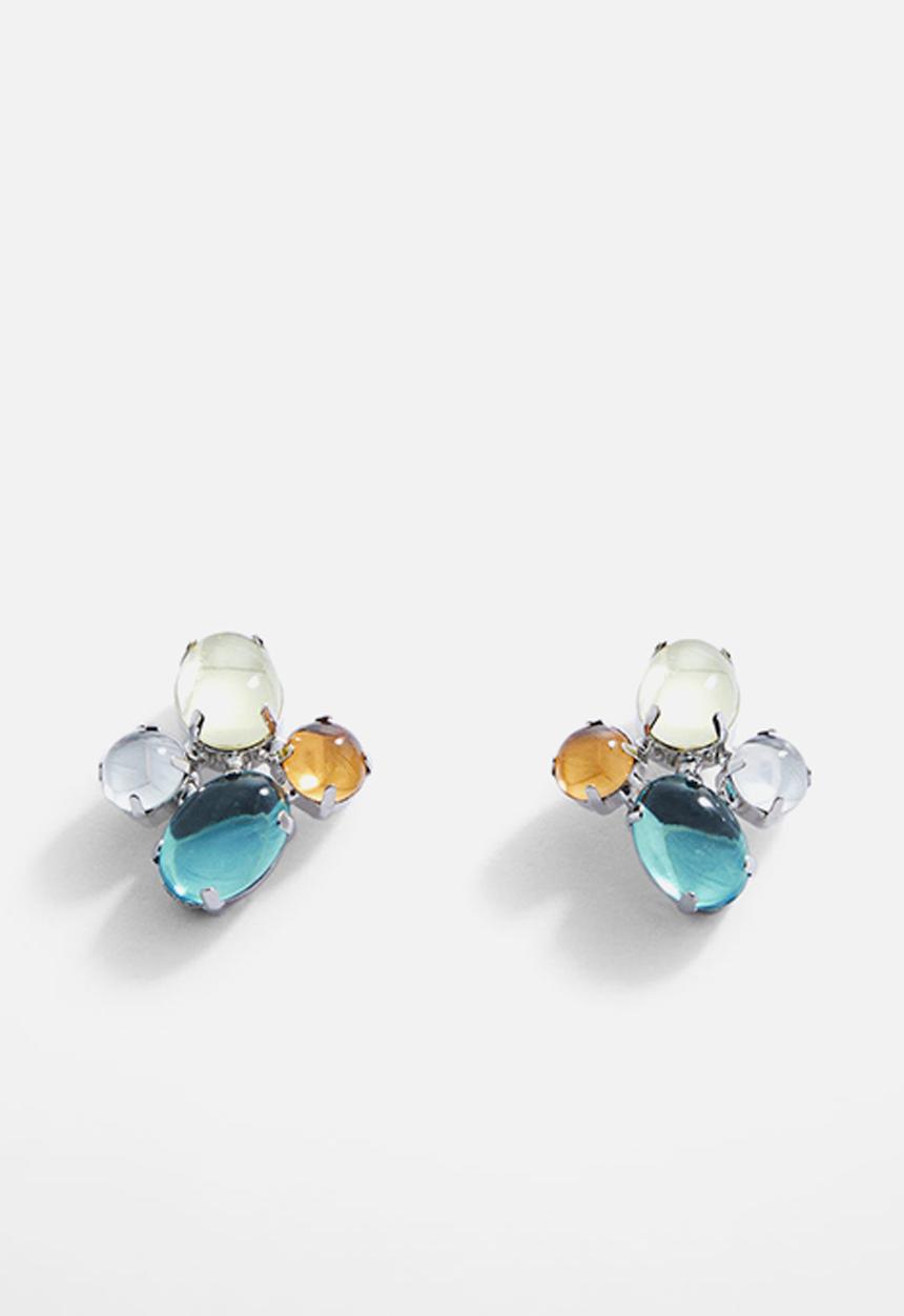 MANGO - Earrings lara - silver