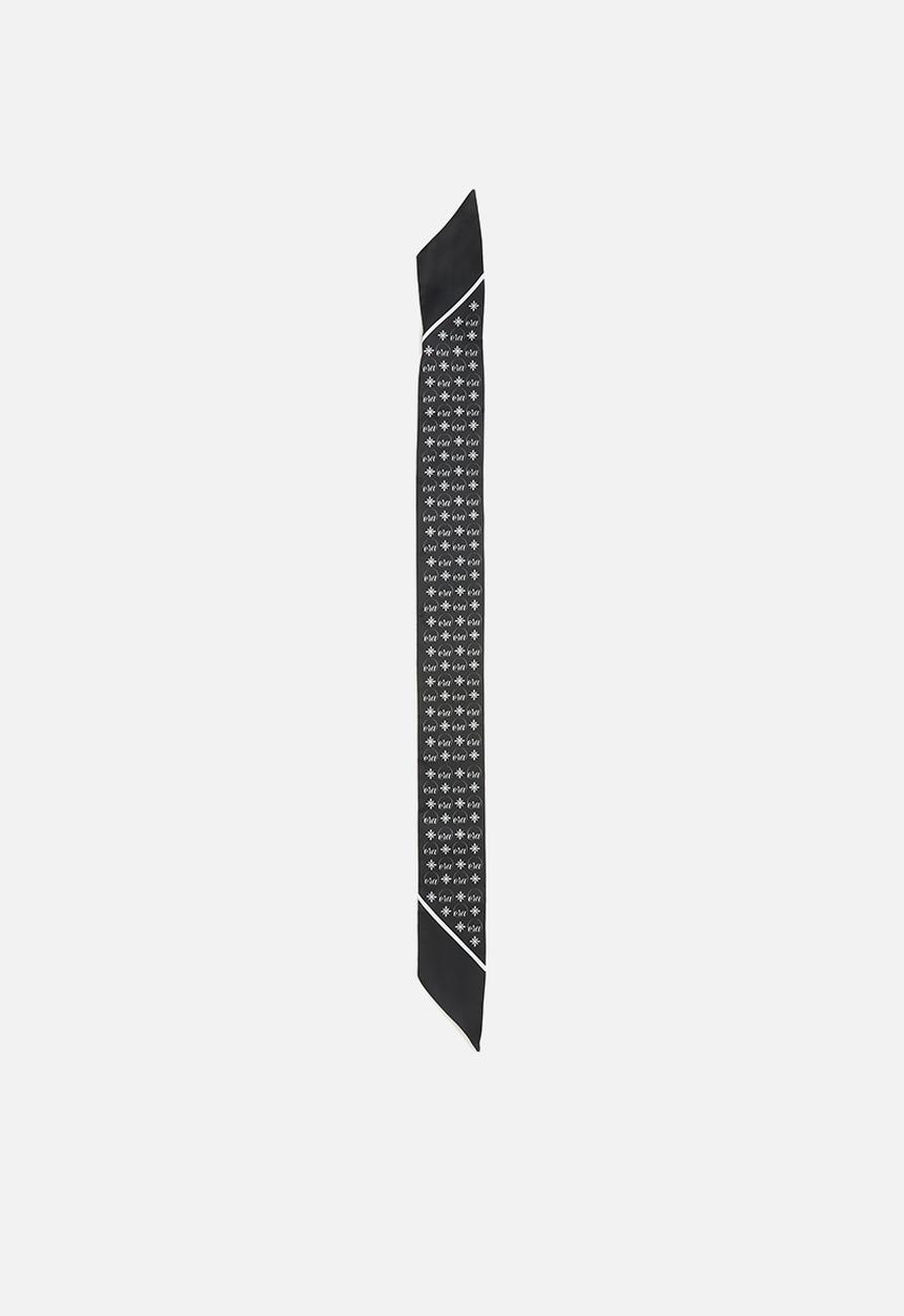 ERA by DJ Zinhle - Paris skinny scarf-black & white
