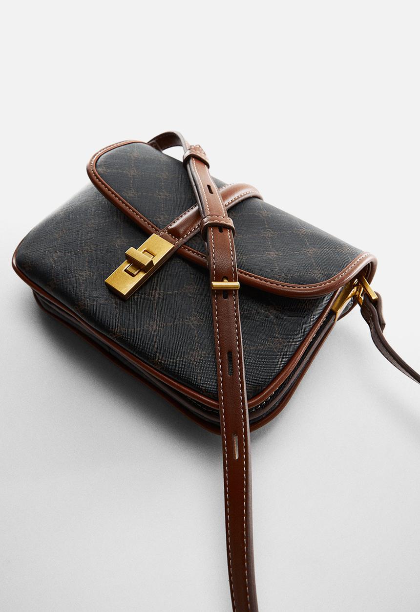 MANGO - Bag yvonne - brown