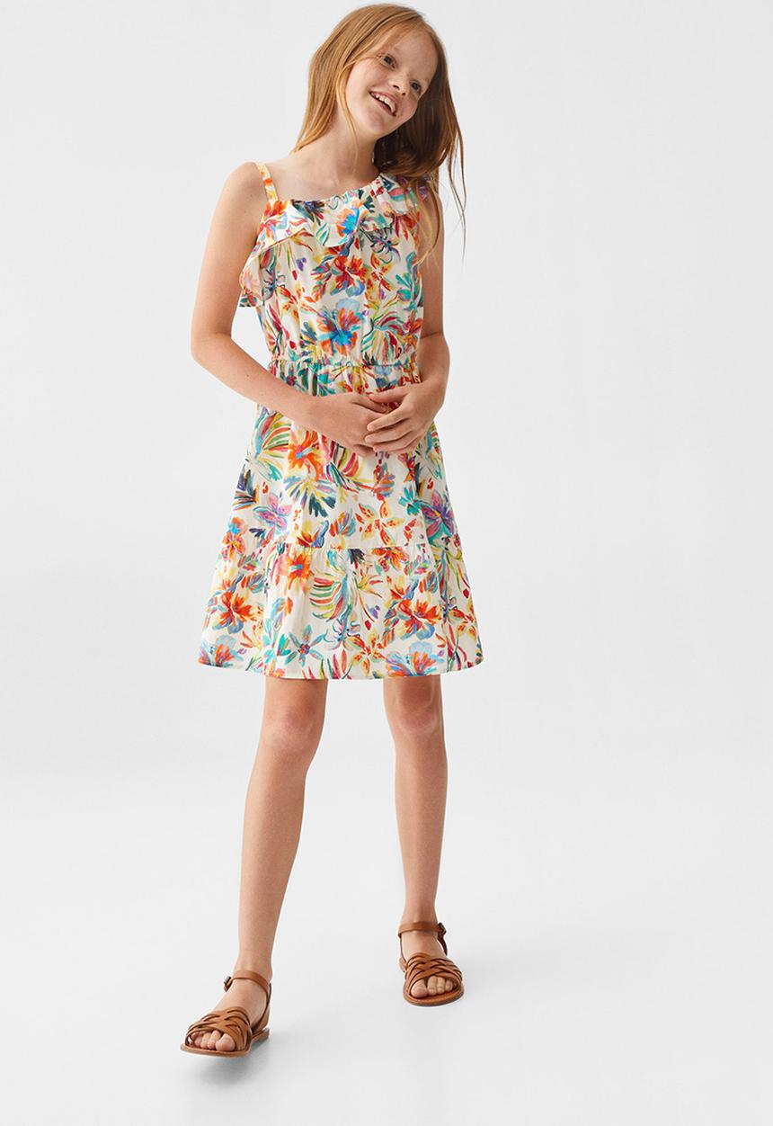 MANGO - Dress juls - light beige