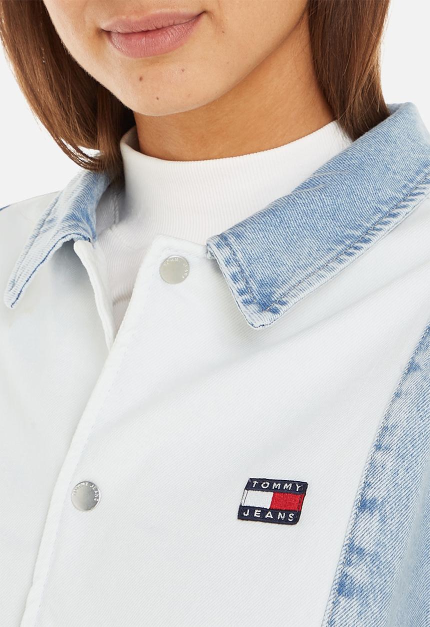 Tommy Hilfiger - College oversized jacket BG7015 - denim light
