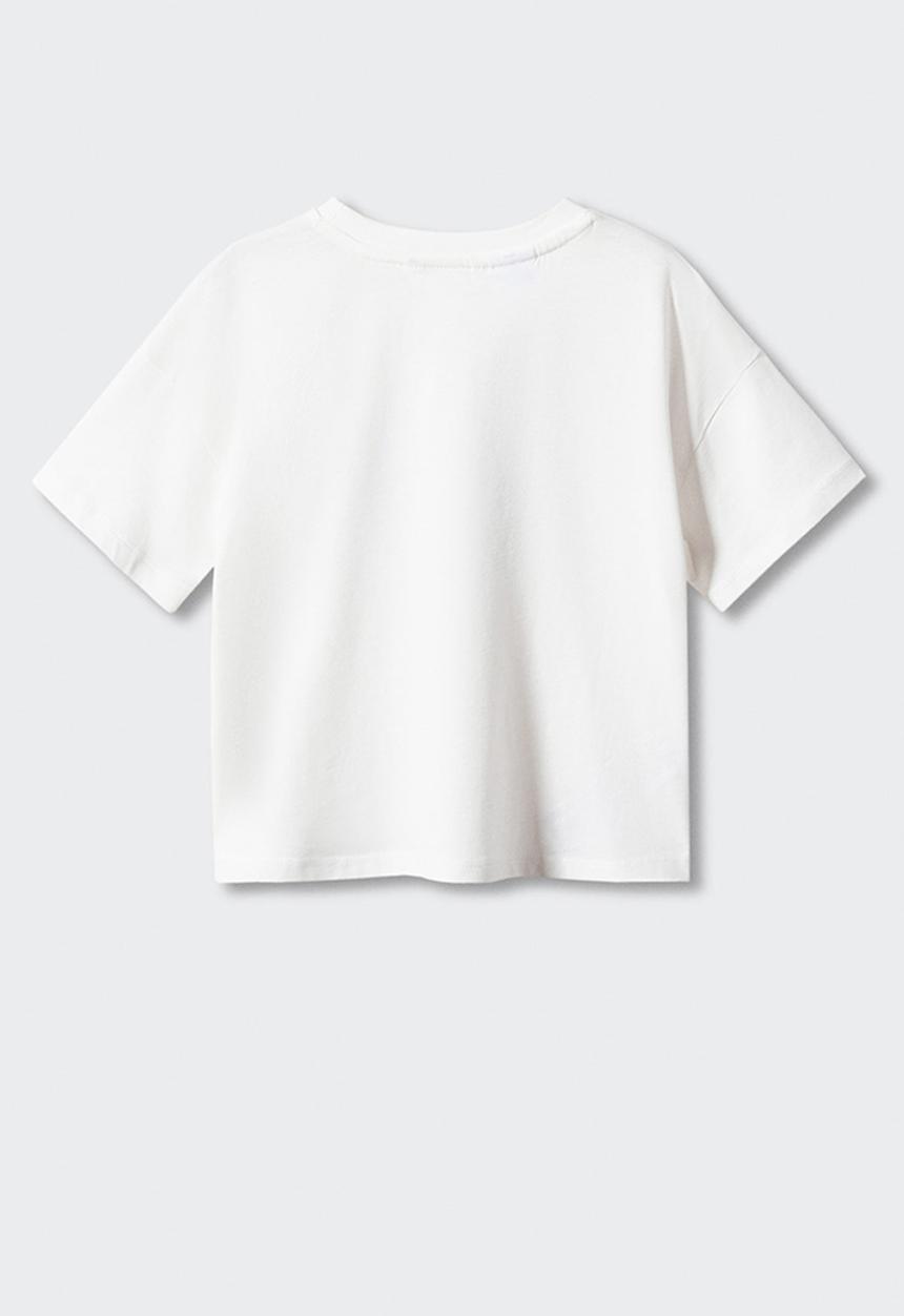 MANGO - T-shirt mvacay - off white