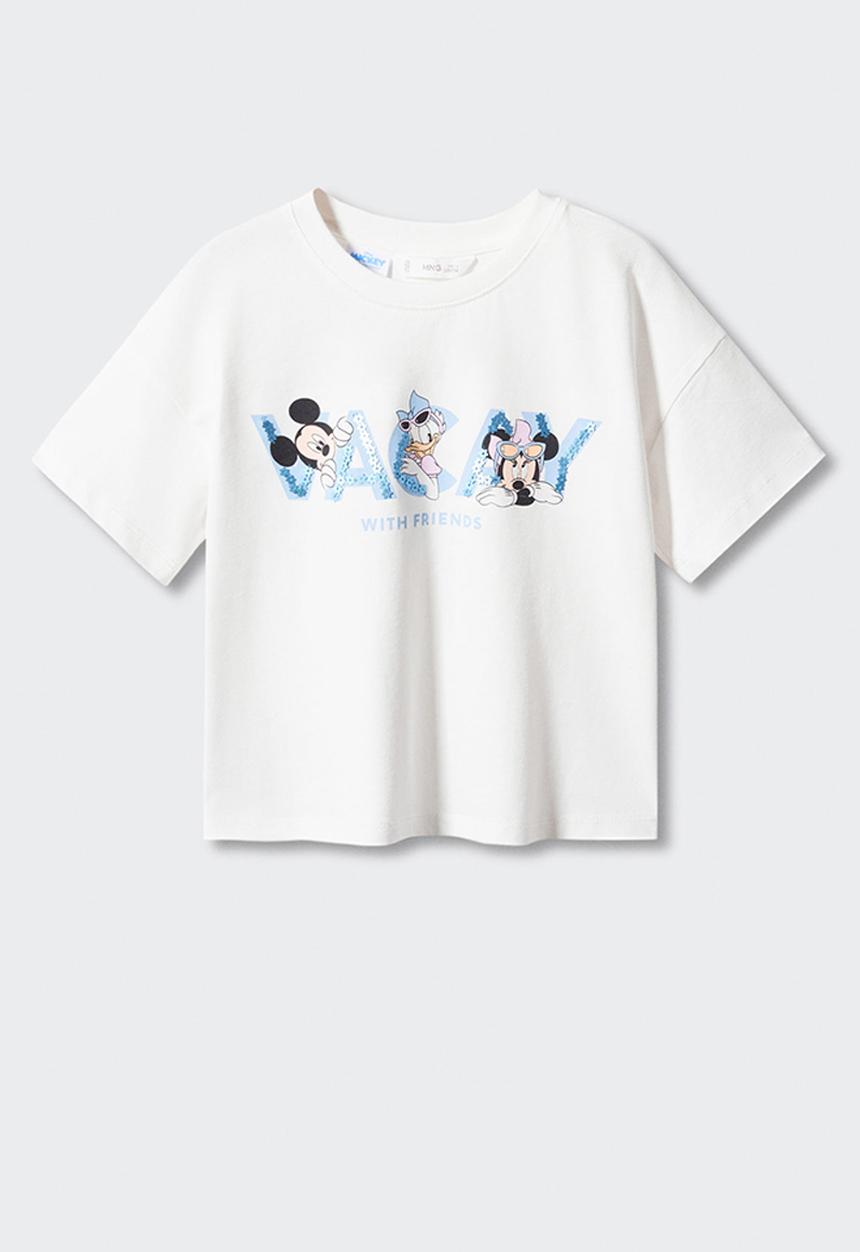 MANGO - T-shirt mvacay - off white