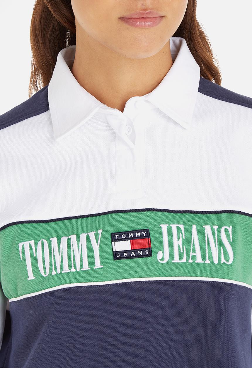 Tommy Hilfiger - Tjw crop archive 3 rugby - twilight navy