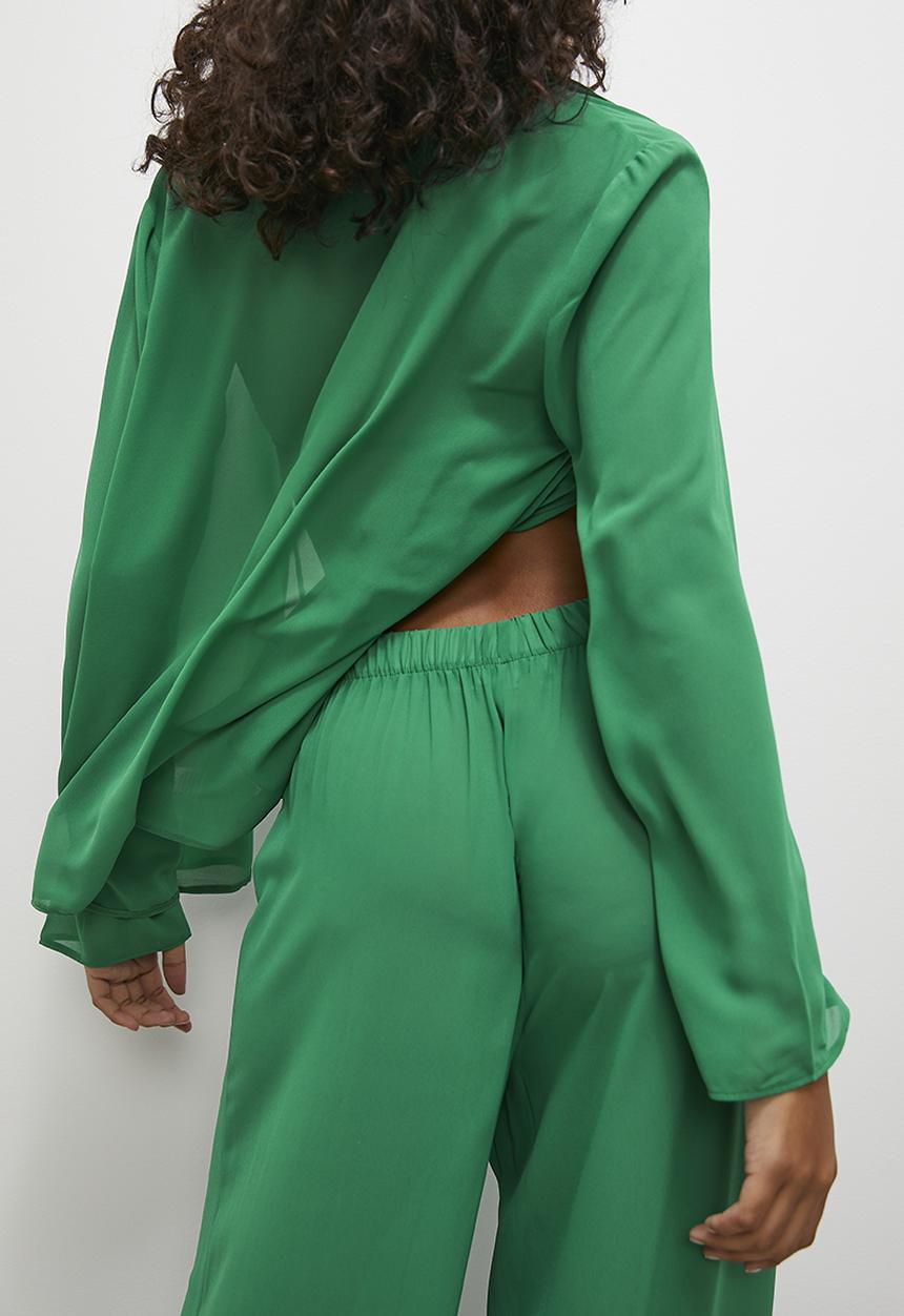 Superbalist - Wide leg cover up - bright green