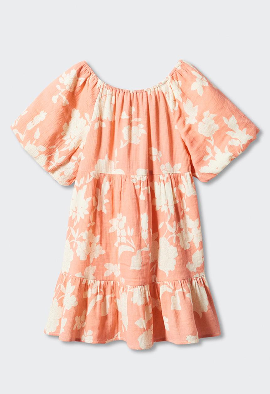 MANGO - Dress sara - pastel pink
