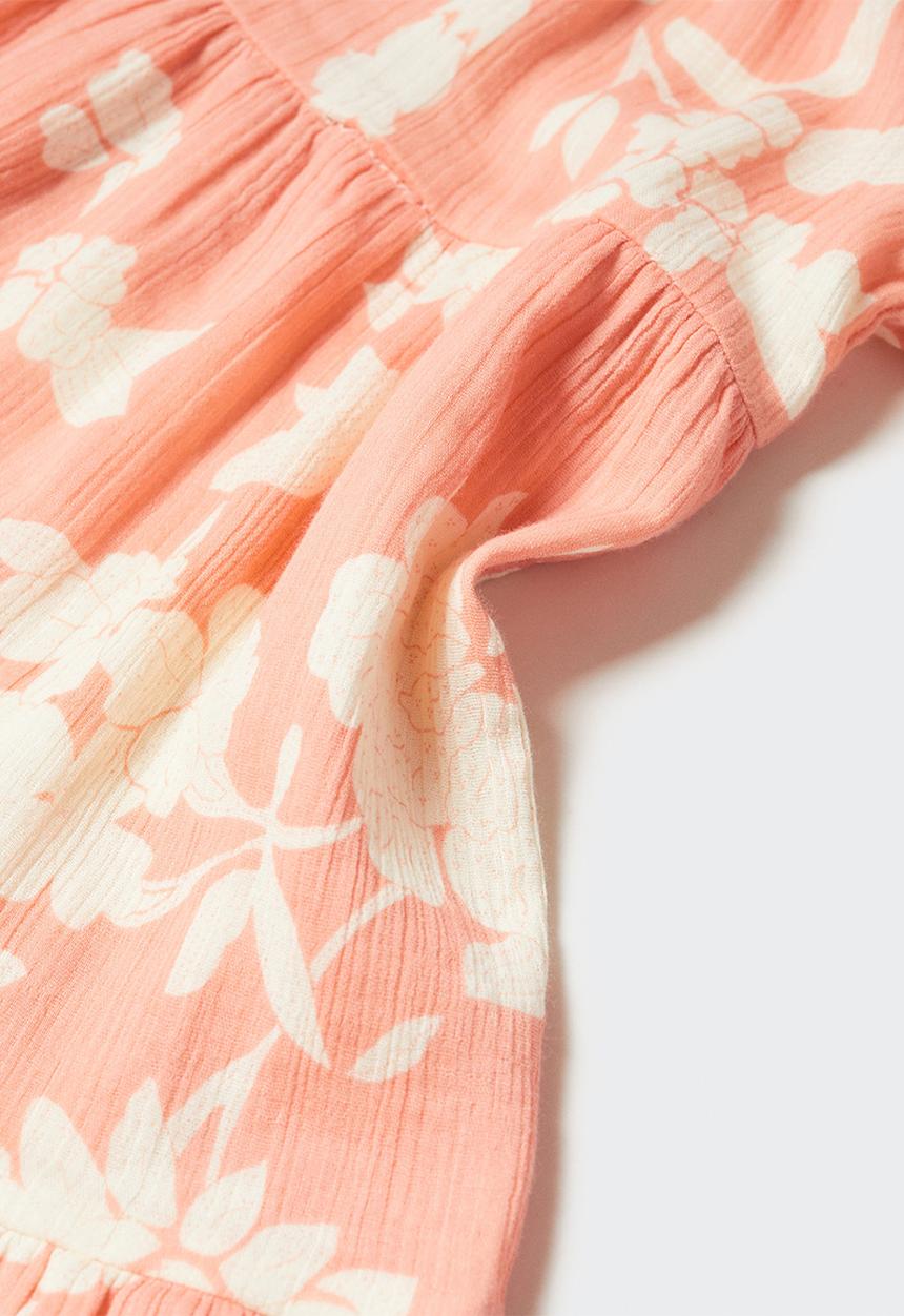 MANGO - Dress sara - pastel pink