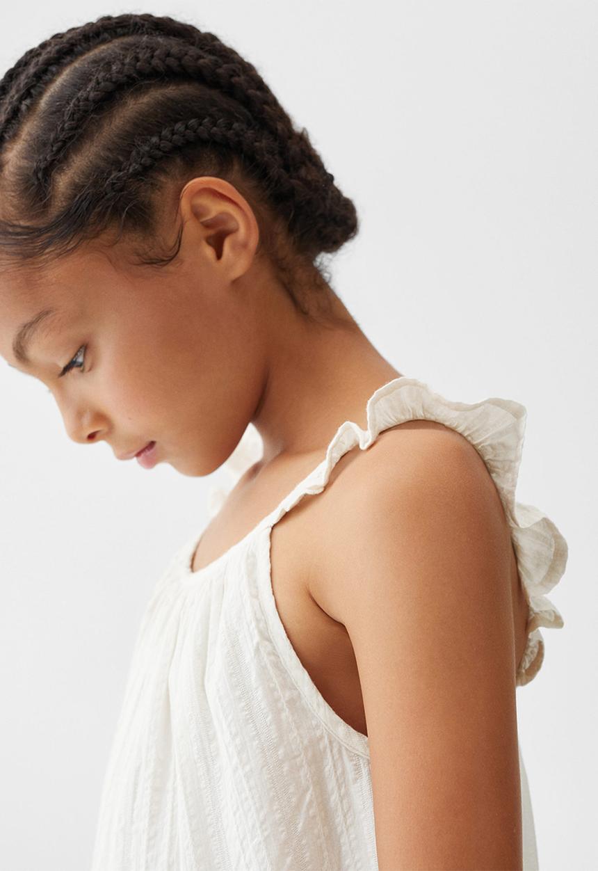 MANGO - Dress stella - white