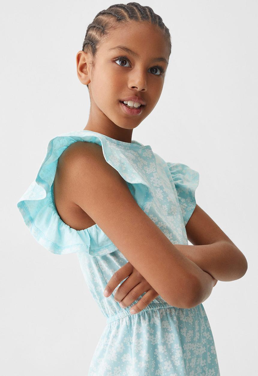 MANGO - Playsuit bombay - turquoise