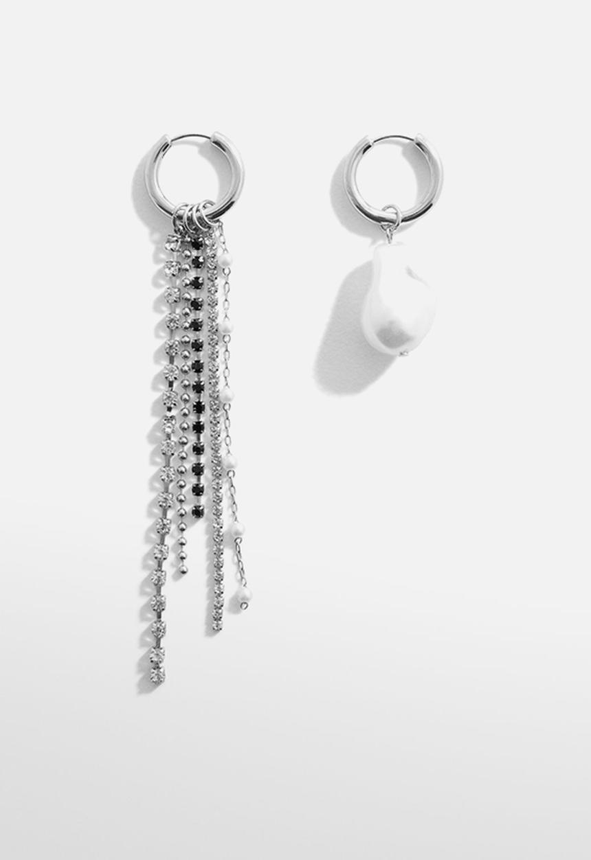 MANGO - Earrings laila - silver