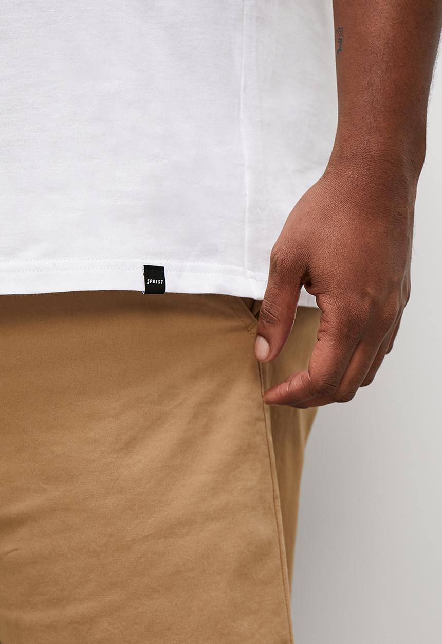 Superbalist - Nate Plus BCI Crew Neck Tee - white