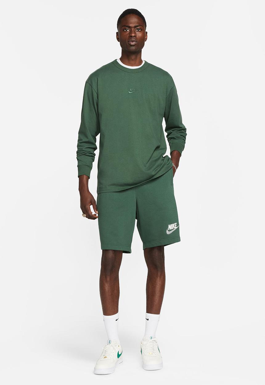 Nike - Nike Club+ French terry LBR short - green 