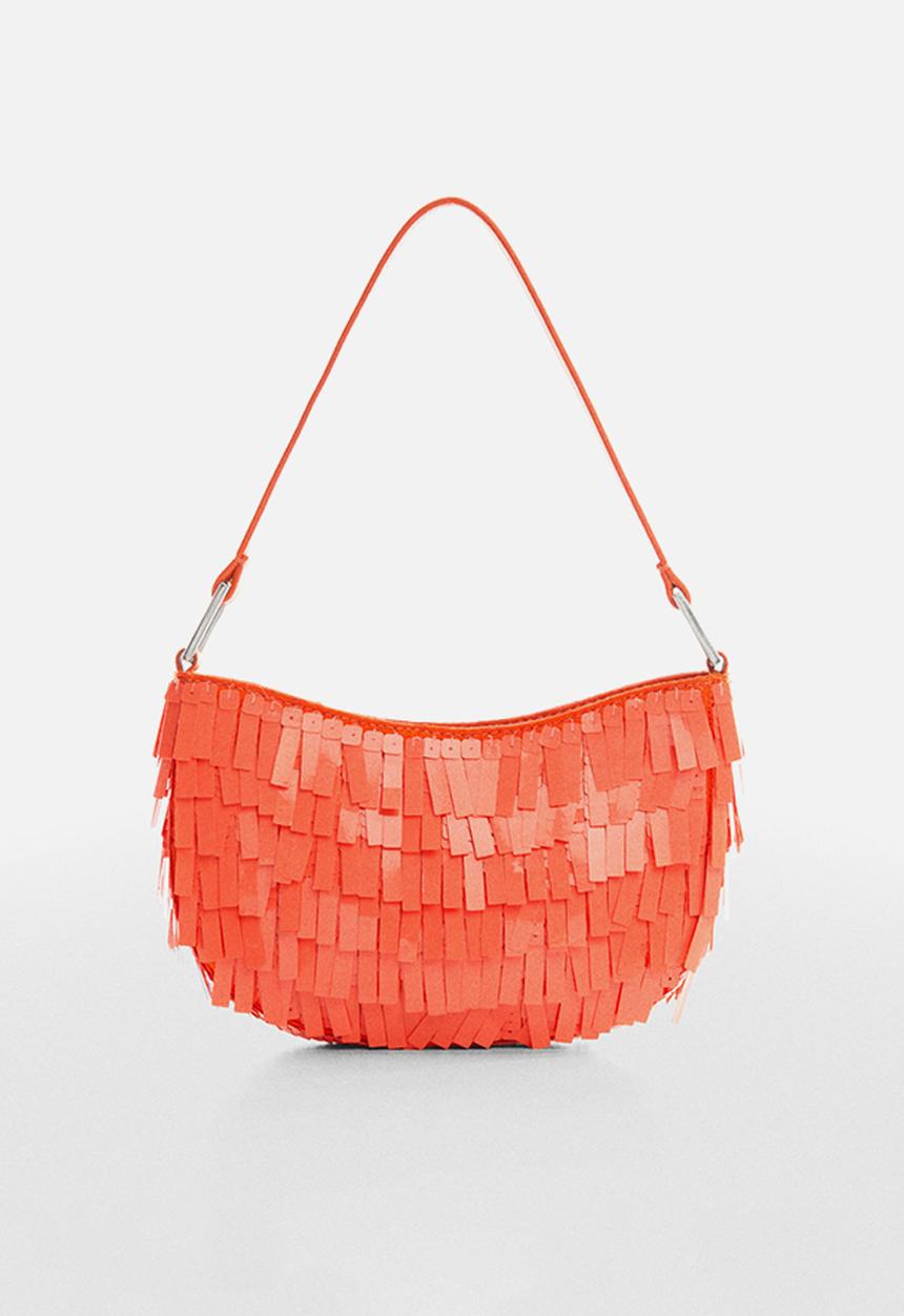 MANGO - Bag pati - orange