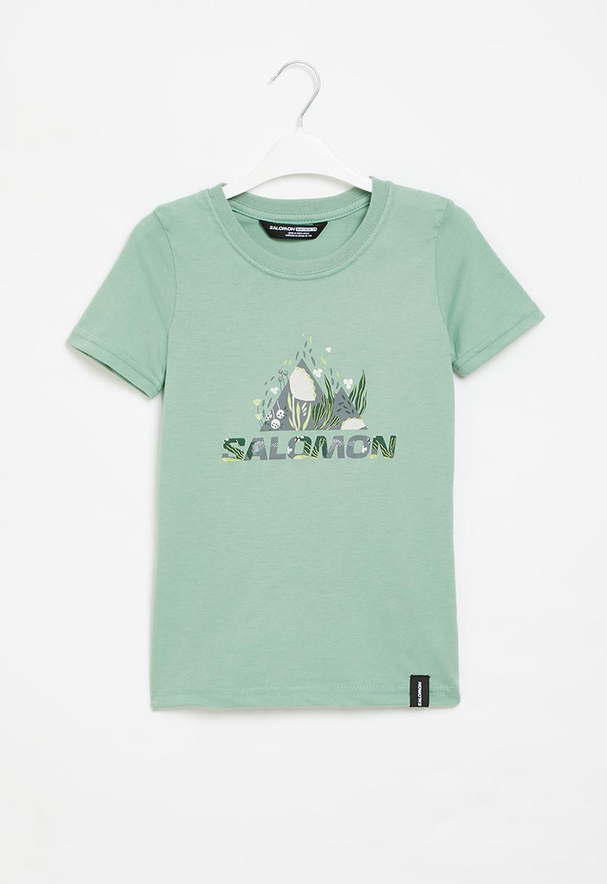 Salomon - Garden short sleeve tee g - granite green