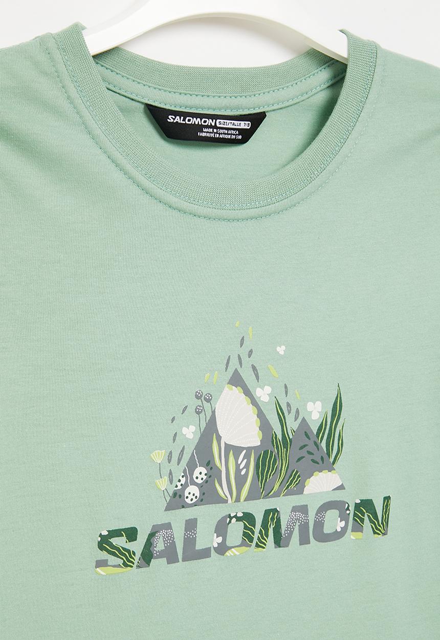 Salomon - Garden short sleeve tee g - granite green