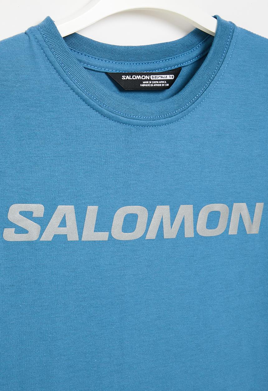 Salomon - Bolt short sleeve tee b - blue ashes