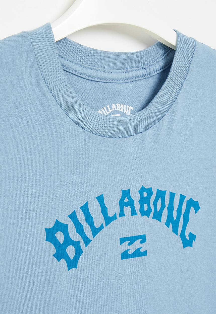 Billabong  - Pre-boys arch wave short sleeve - washed blue