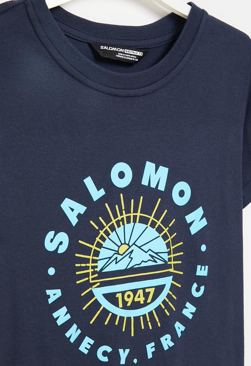 Salomon - Moss tee b - night sky