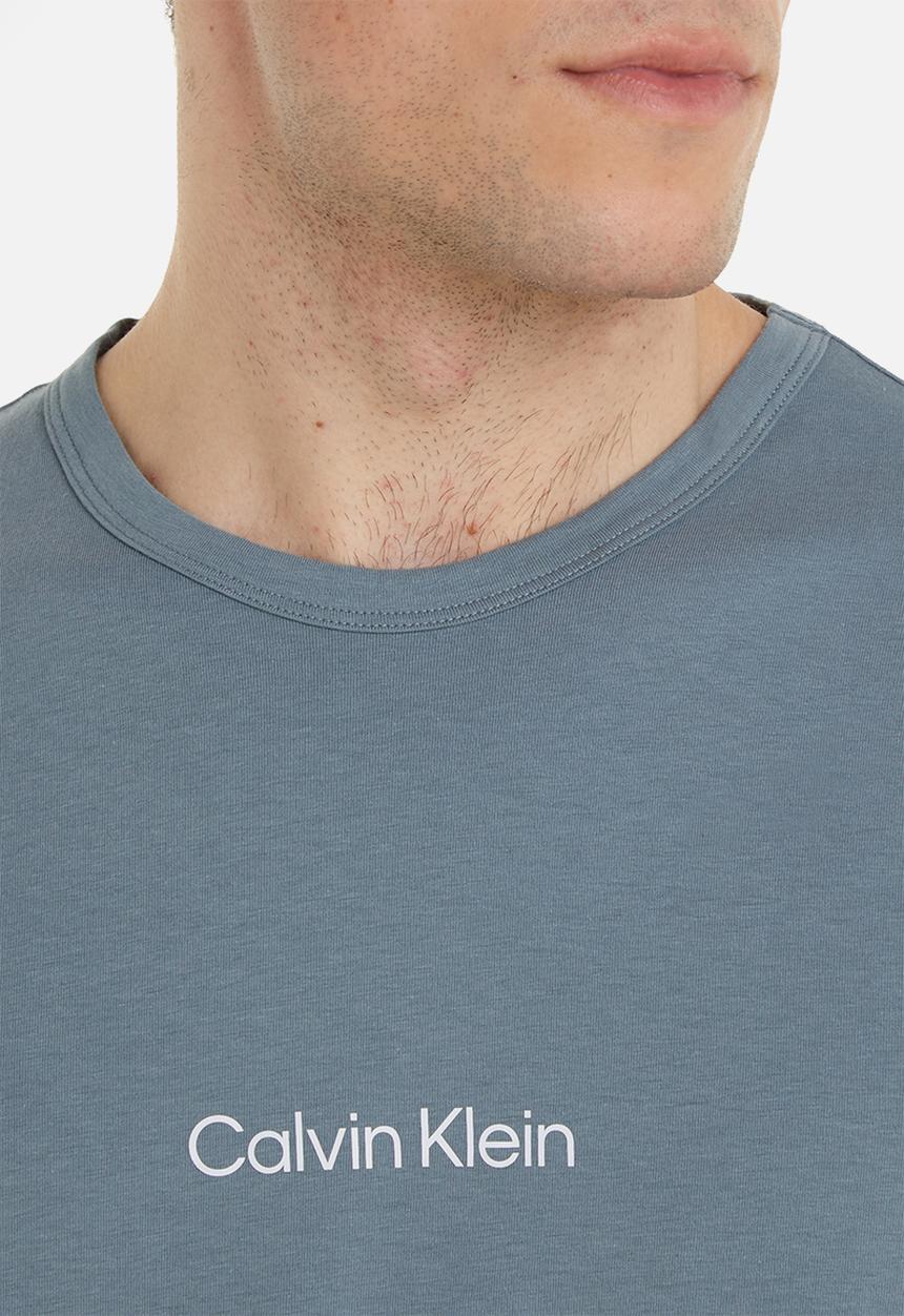 Calvin Klein - S/s crew neck - beloved blue