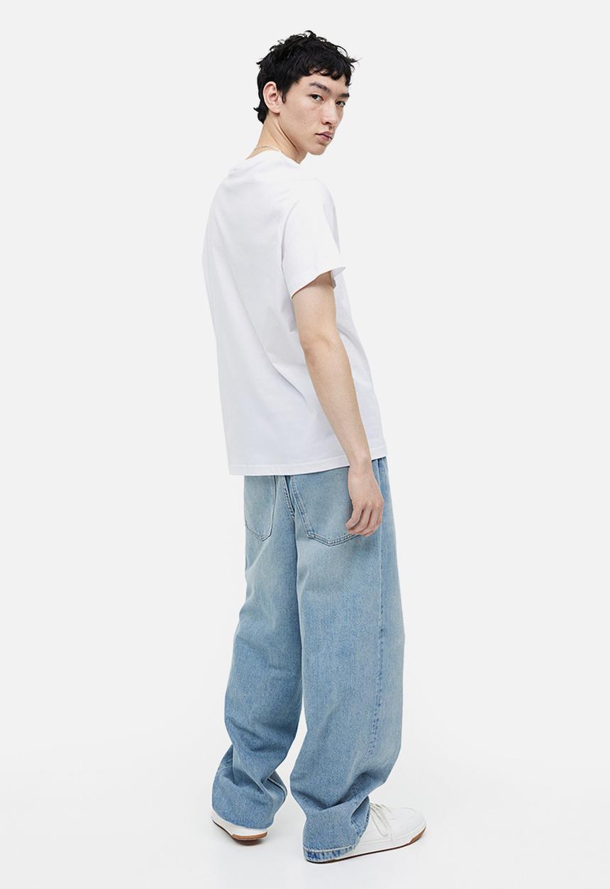 H&M - Regular fit t-shirt - white/the notorious b.i.g. 
