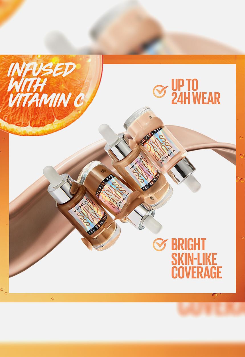 Maybelline - SuperStay Skin Tint with Vitamin C Vegan Formula 48