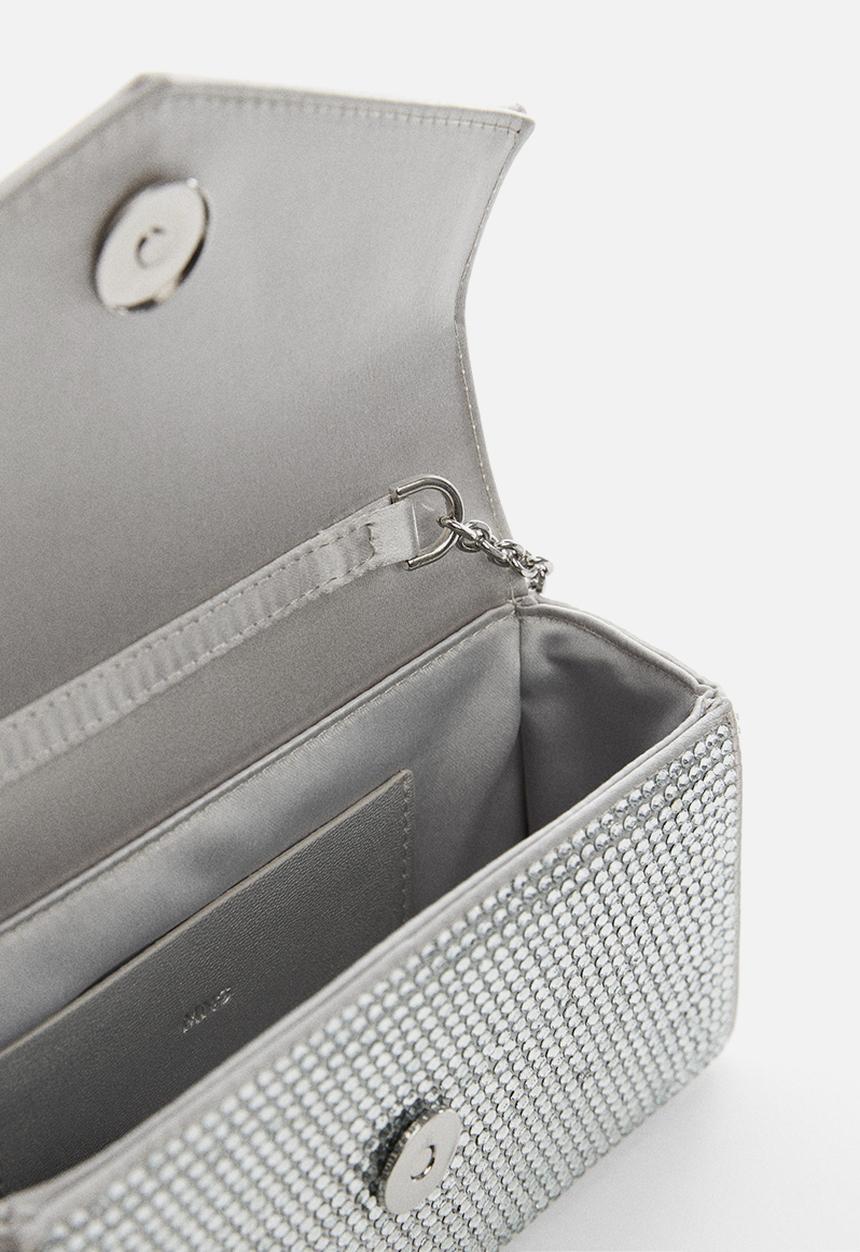 MANGO - Bag block - silver