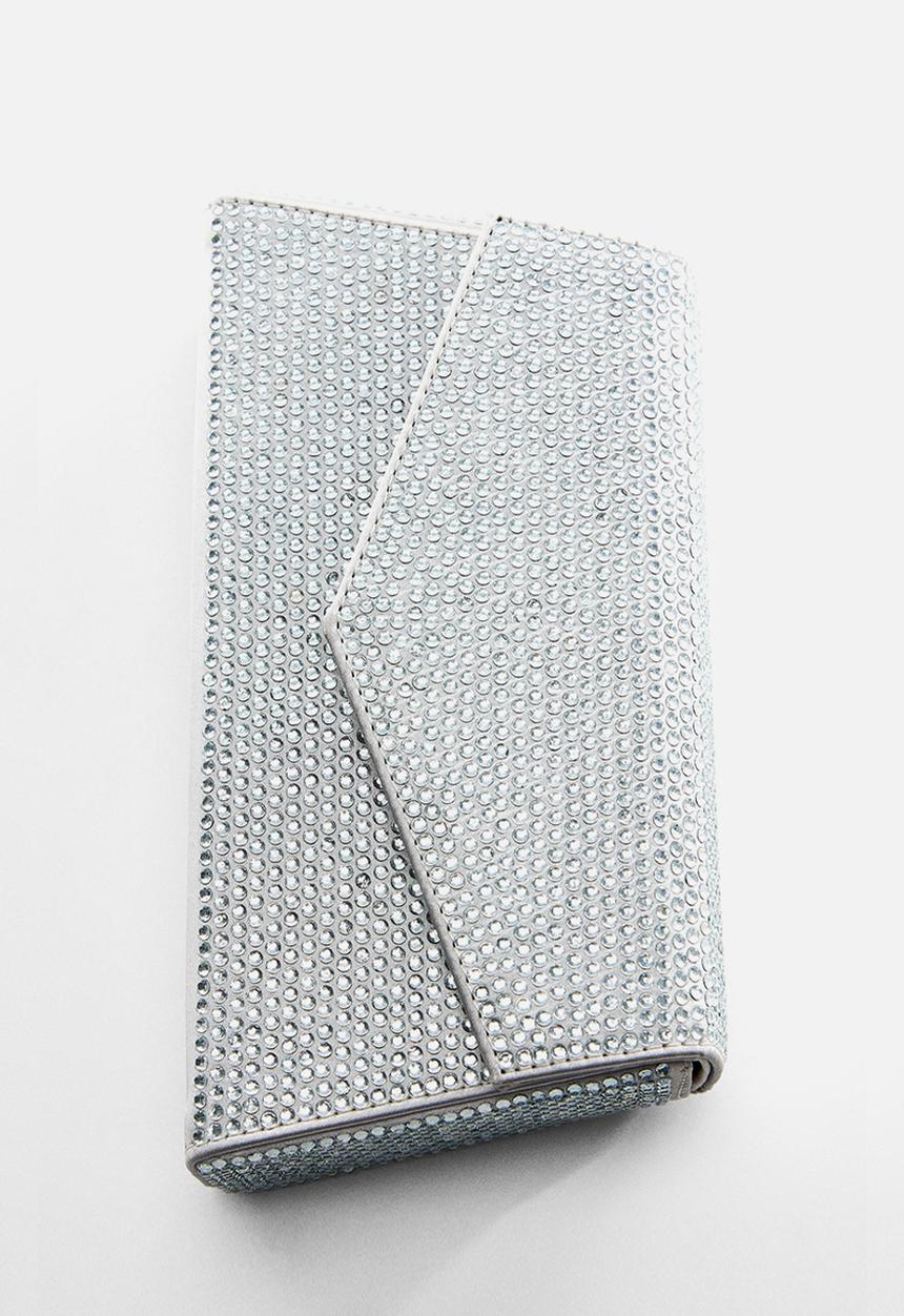 MANGO - Bag block - silver