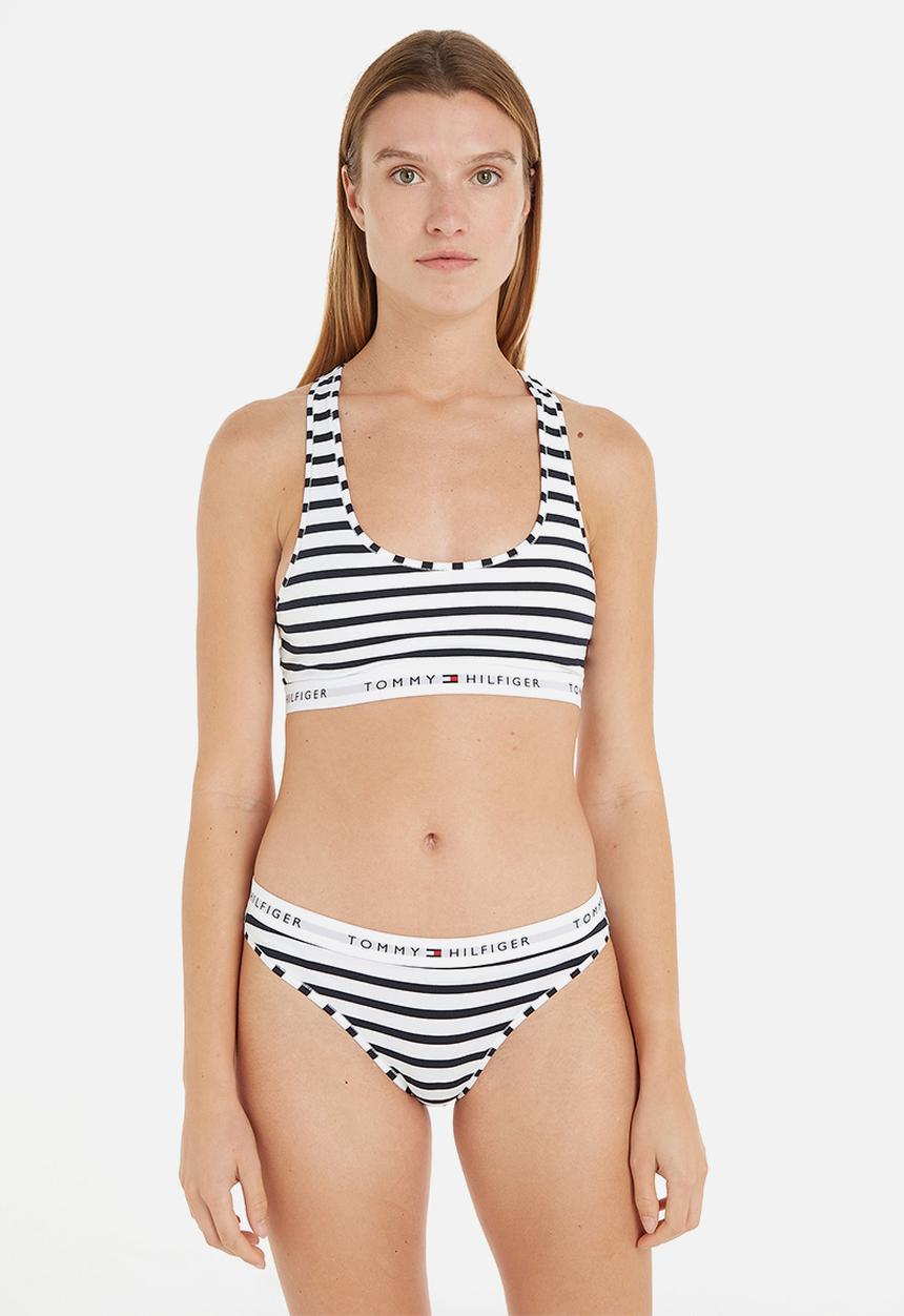 Tommy Hilfiger - Bralette print - breton stripe/navy